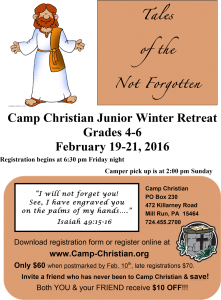 Junior Winter Retreat