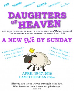 Daughters of Heaven at Camp Christian