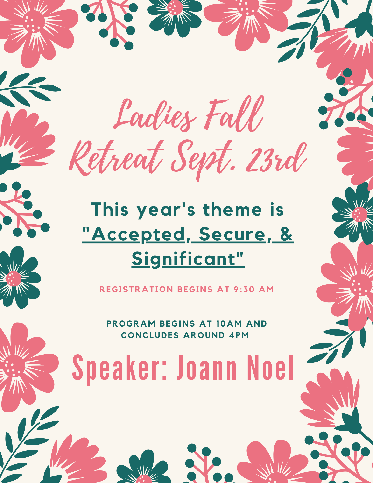 Women Fall Retreat Web