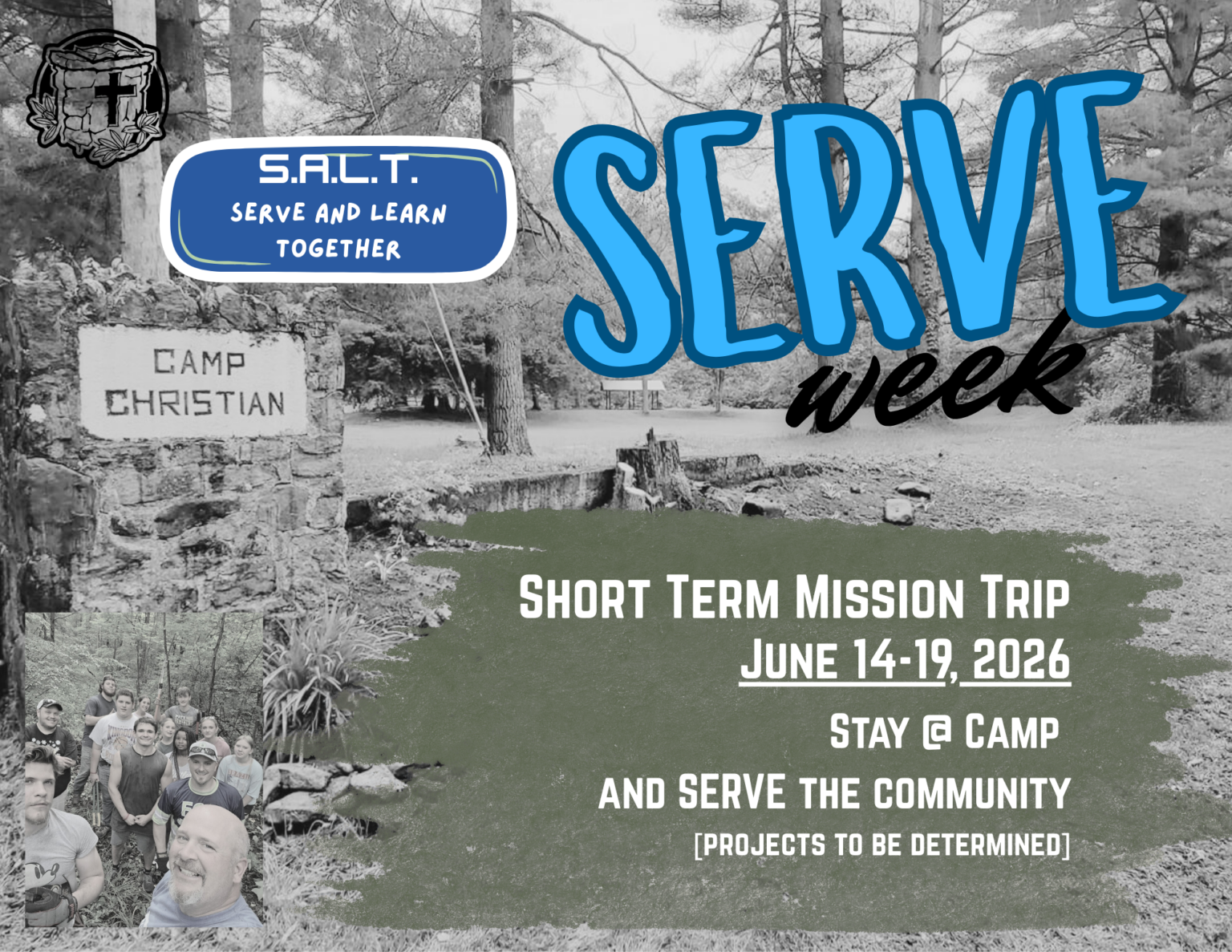 In Service Week SERVE Week - Camp Christian